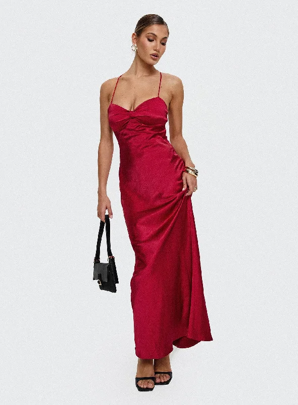 Kristelle Maxi Dress Red