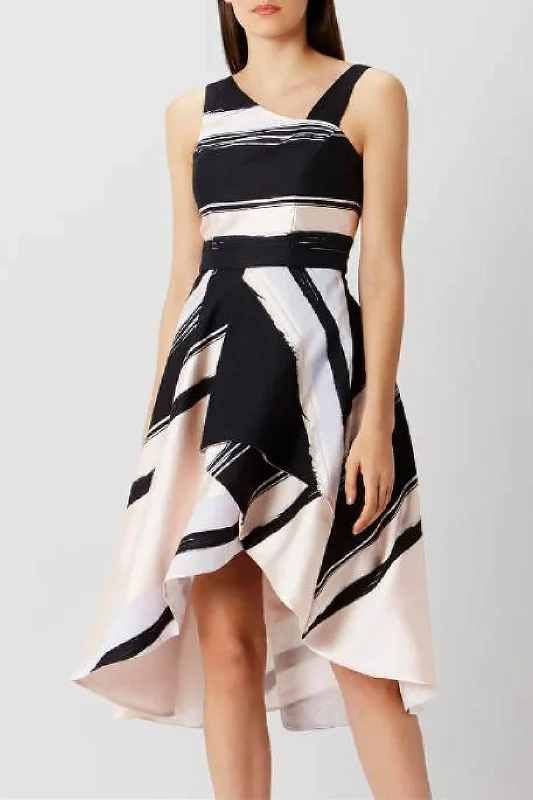 Columbus Stripe Midi Dress