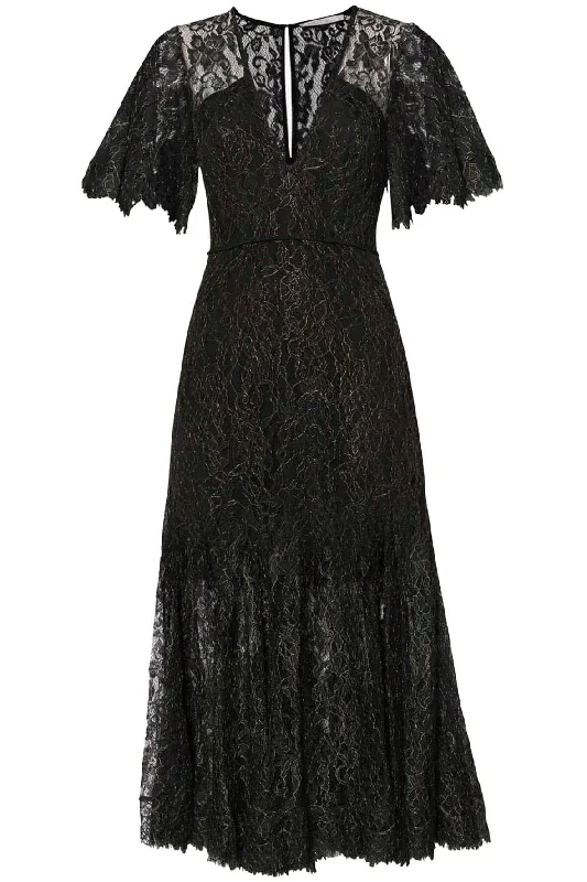 Foxy Lace Midi Dress