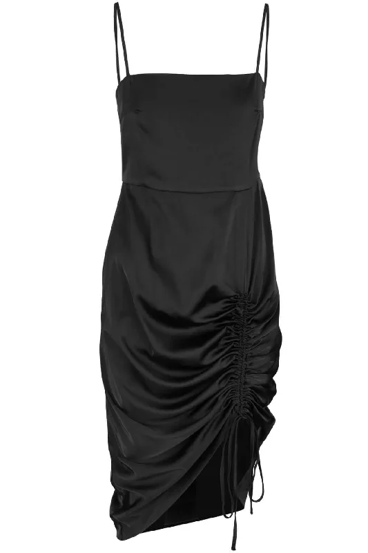 Sienna Drawstring Midi Dress