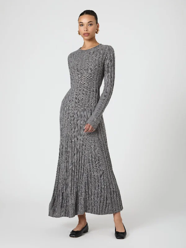 Babysoft Long Sleeve Midi Dress