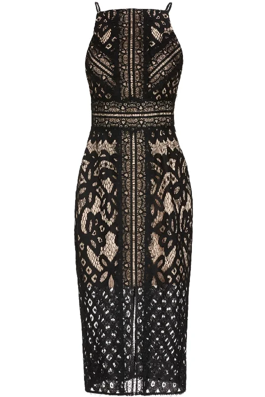 Bridges Lace Midi Dress