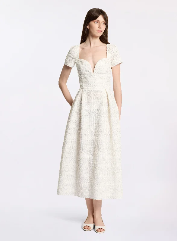 Macramé Midi Dress